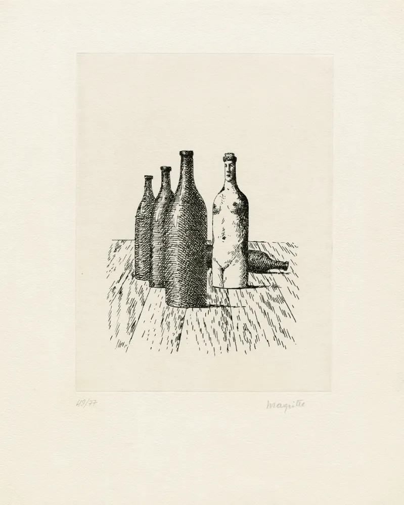 Etching Magritte - 