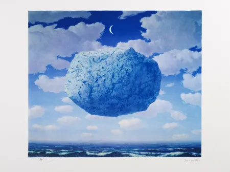 Lithograph Magritte - La Flèche de Zénon (Zeno’s Arrow)