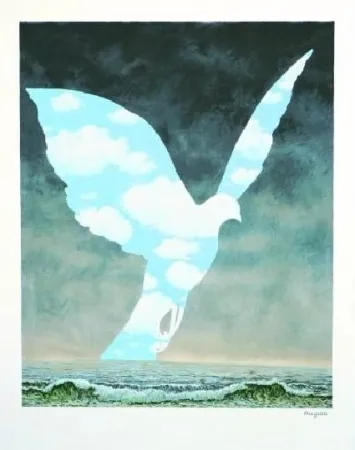 Lithograph Magritte - La Grande Famille, 1963