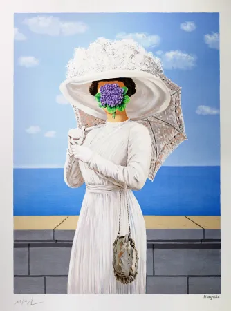 Lithograph Magritte - La Grande Guerre