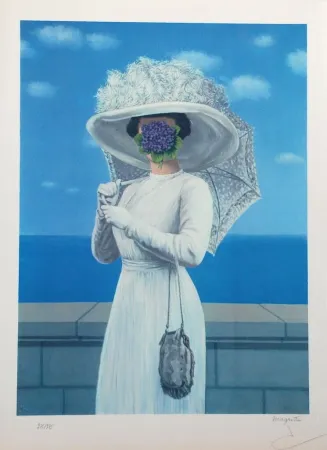 Lithograph Magritte - La Grande Guerre