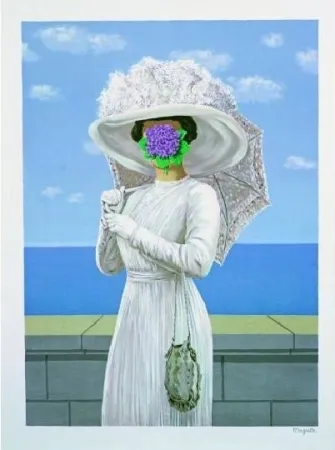 Lithograph Magritte - La grande guerre