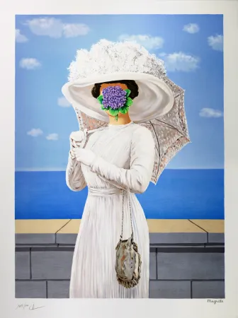 Lithograph Magritte - La Grande Guerre (The Great War)