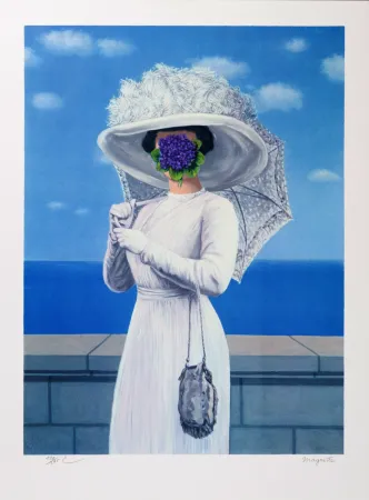 Lithograph Magritte - La Grande Guerre (The Great War)