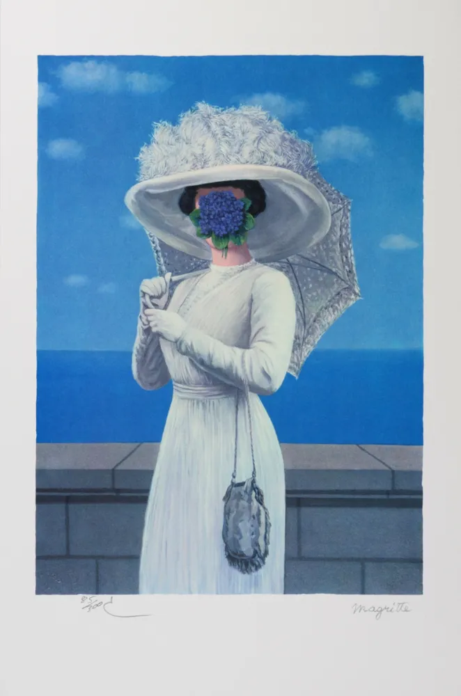 Lithograph Magritte - La Grande Guerre (The Great War)
