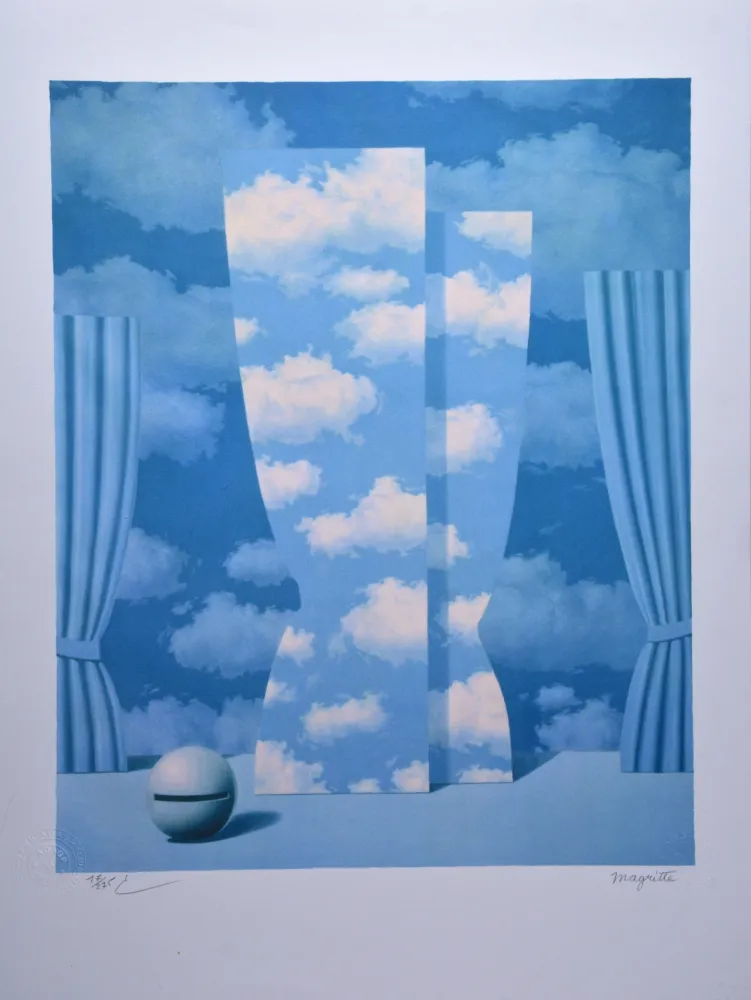 Lithograph Magritte - La Peine Perdue 