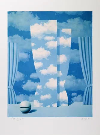 Lithograph Magritte - La Peine Perdue (The Wasted Effort)