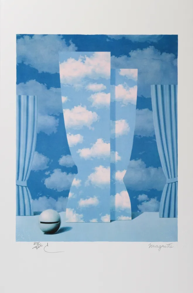 Lithograph Magritte - La Peine Perdue (The Wasted Effort)