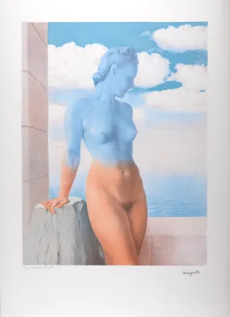 Lithograph Magritte - La Philosophie et la Peinture : La Magie noire, c. 1979