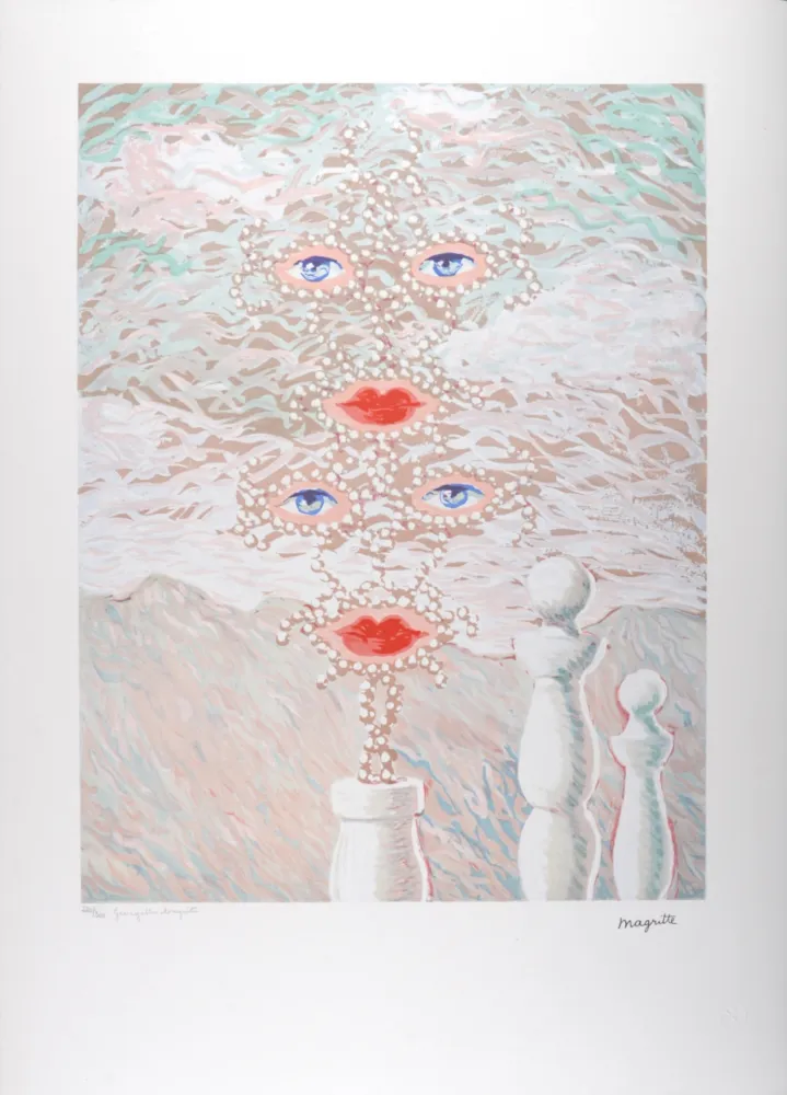 Lithograph Magritte - La Philosophie et la Peinture : Shéhérazade, C. 1979