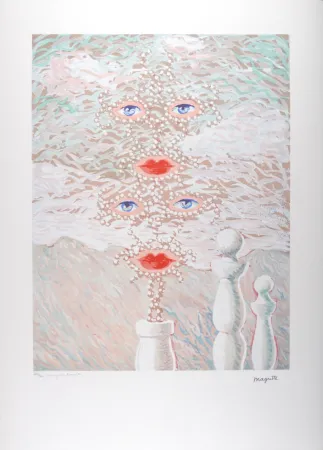 Lithograph Magritte - La Philosophie et la Peinture : Shéhérazade, C. 1979