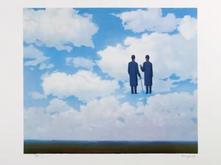Lithograph Magritte - La Reconnaissance Infinie