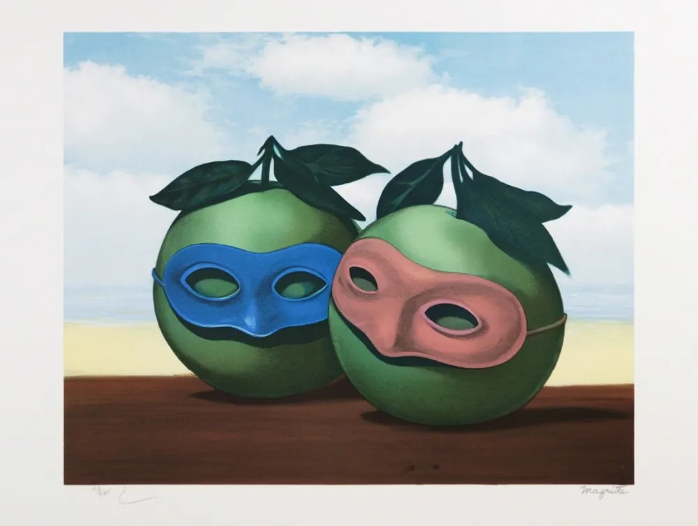 Lithograph Magritte - La Valse Hésitation