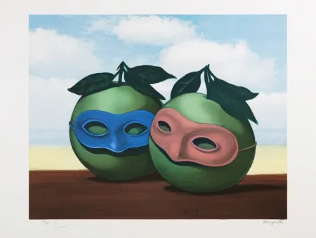 Lithograph Magritte - La Valse Hésitation