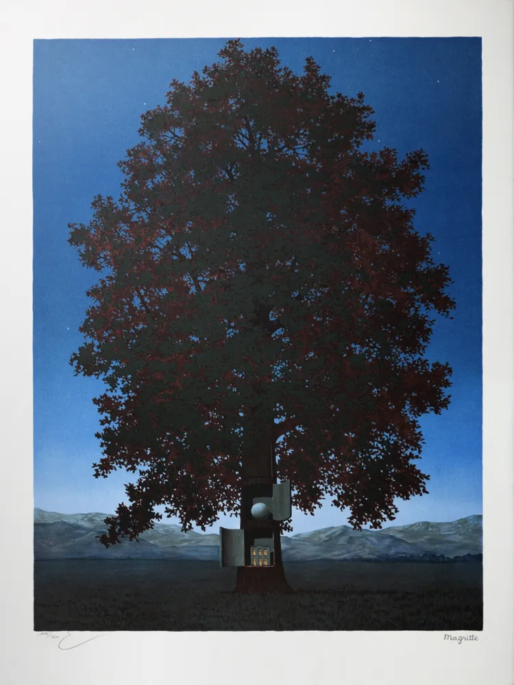 Lithograph Magritte - La Voix du Sang (The Voice of Blood)