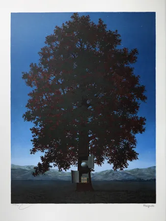 Lithograph Magritte - La Voix du Sang (The Voice of Blood)