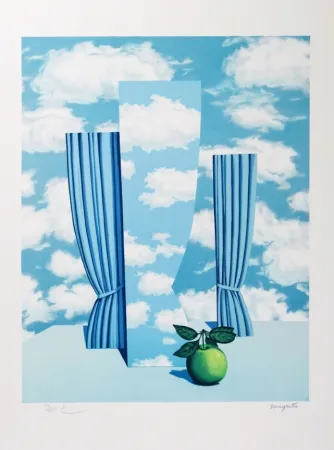 Lithograph Magritte - Le Beau Monde