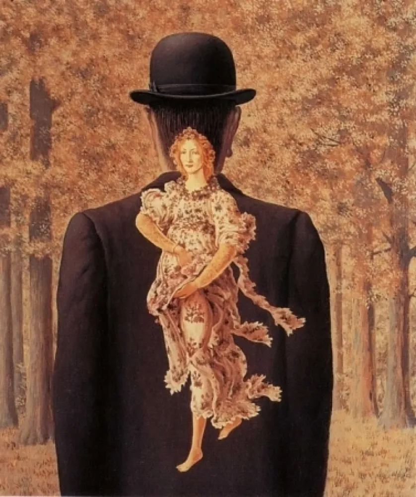 Lithograph Magritte - Le bouquet tout fait