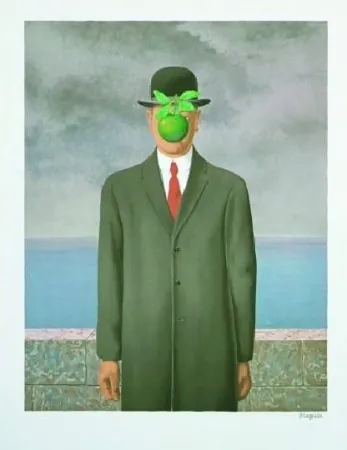 Lithograph Magritte - Le fils de l'homme, 1964
