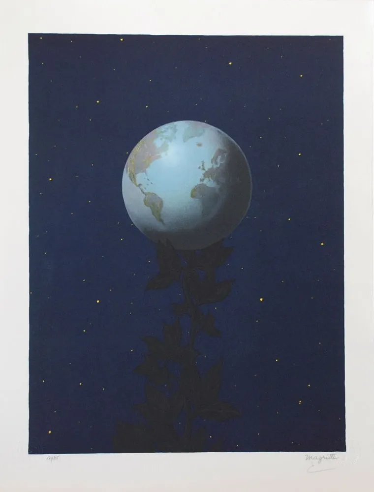 Lithograph Magritte - Le Grand Style