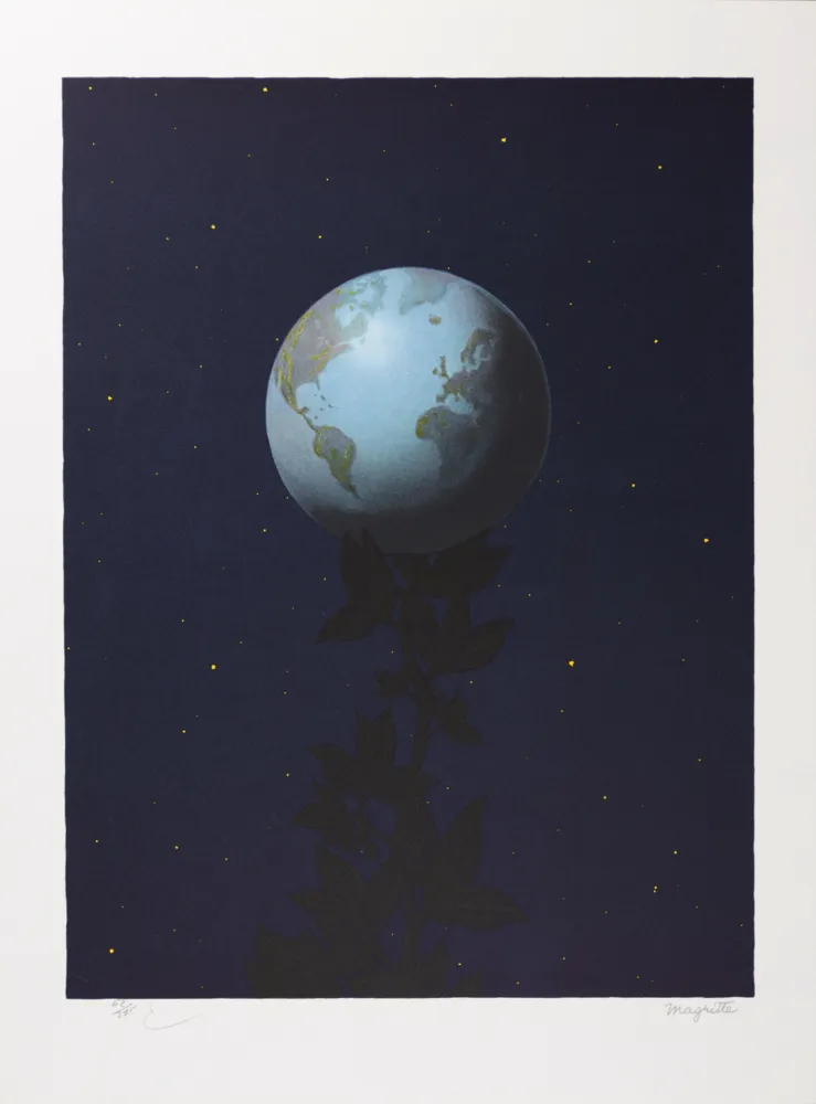 Lithograph Magritte - Le Grand Style (The Great Style)