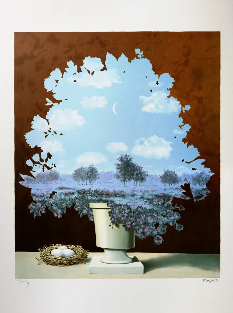 Lithograph Magritte - Le Pays des Miracles (The Country of Marvels)