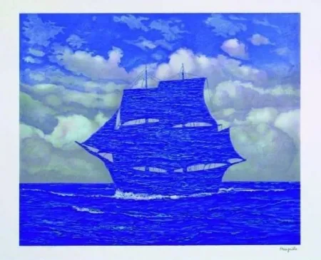 Lithograph Magritte - Le séducteur, 1951