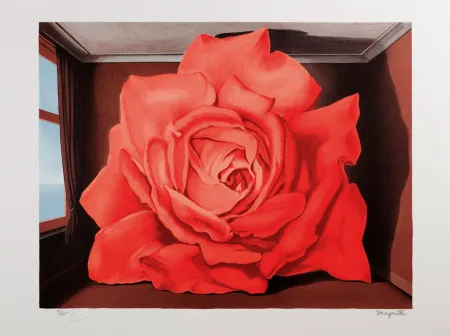 Lithograph Magritte - Le Tombeau des Lutteurs (The Tomb of the Wrestlers)