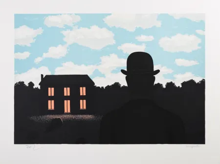 Lithograph Magritte - L’Empire des Lumières (The Empire of Light)