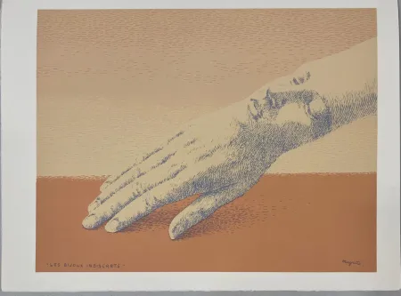 Lithograph Magritte - Les bijoux indiscrets