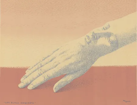 Lithograph Magritte - Les Bijoux Indiscrets