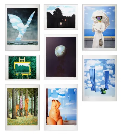 Lithograph Magritte - Magritte Lithographies I