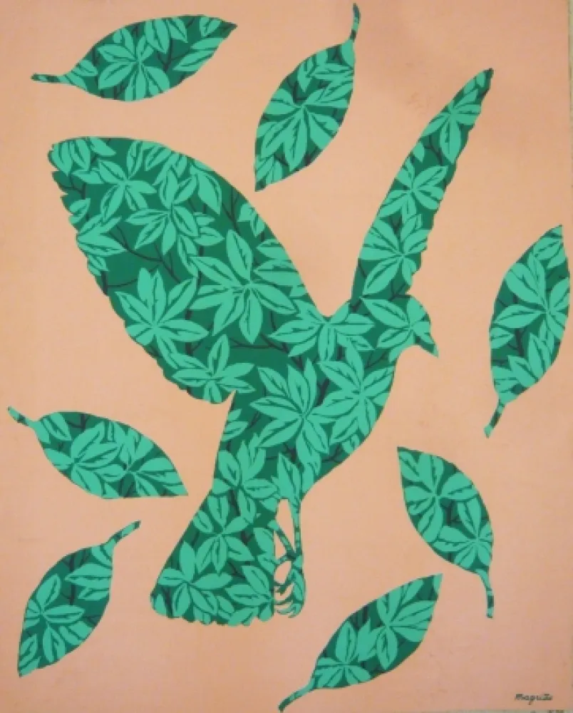 Screenprint Magritte - Sans titre