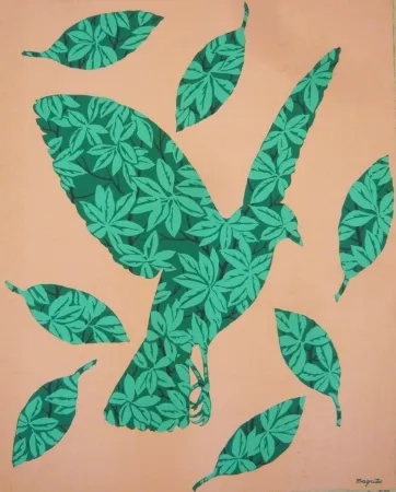 Screenprint Magritte - Sans titre