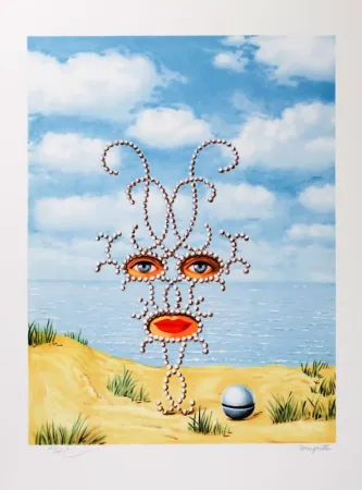 Lithograph Magritte - Schéhérazade