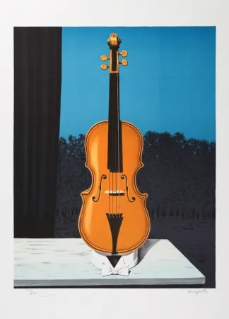 Lithograph Magritte - Un peu de l'âme des bandits