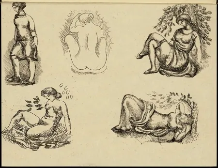 Illustrated Book Maillol - Livret de folastries