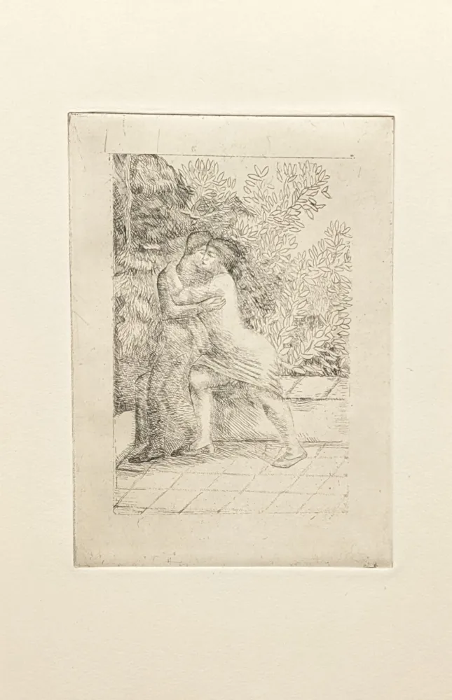 Etching Maillol - Untitled, from Livret de Folastries