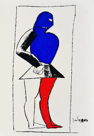 Screenprint Malevitch - Victory over the Sun