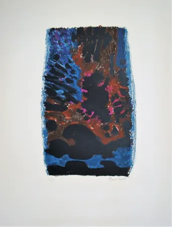 Lithograph Manessier - Composition, 1962