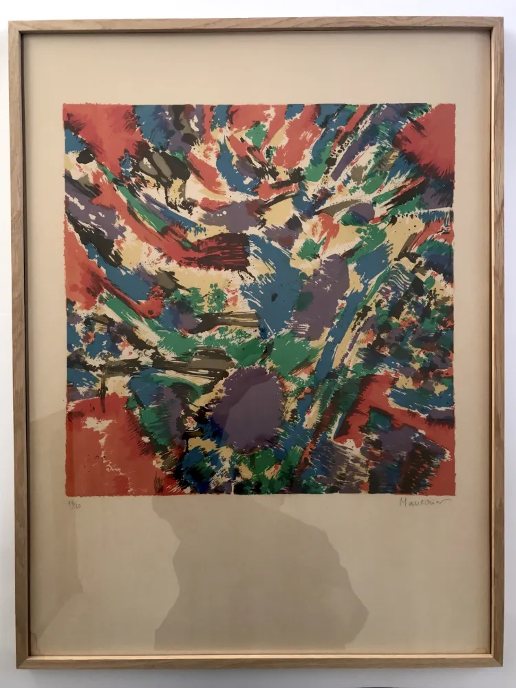 Lithograph Manessier - Joie champêtre