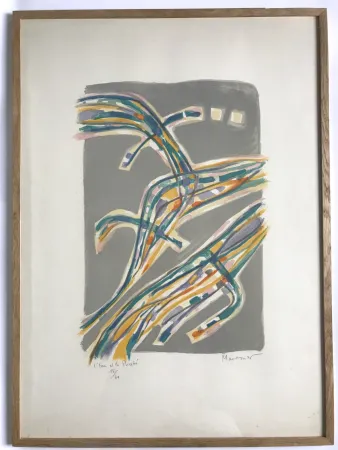 Lithograph Manessier - L'Eau et la pureté