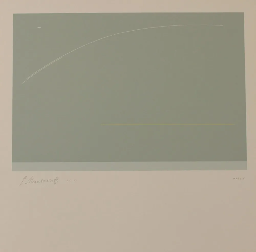 Lithograph Mansouroff - PICTORIAL FORMULA - EXACTA FROM CONSTRUCTIVISM TO SYSTEMATIC ART 1918-1985