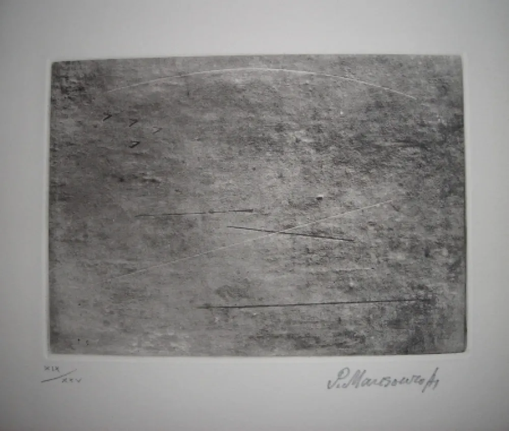 Etching And Aquatint Mansouroff - The international avant garde 4