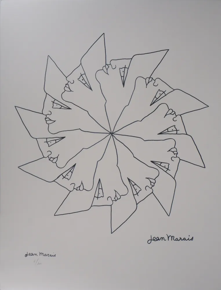 Lithograph Marais  - Vers le futur