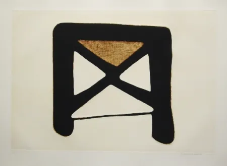 Etching And Aquatint Marca Relli - Composition 5