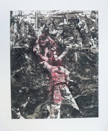 Etching And Aquatint Marcaccio - Sans titre 1