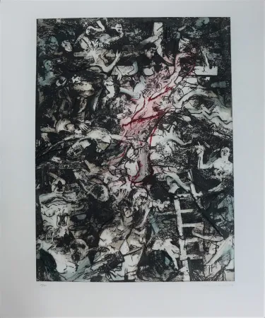 Etching And Aquatint Marcaccio - Sans titre 3