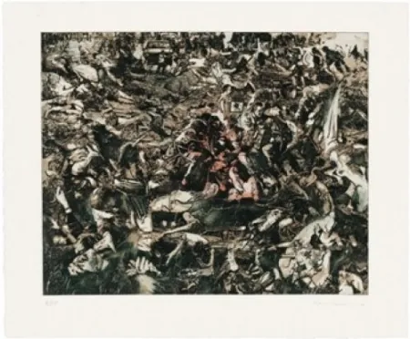 Etching And Aquatint Marcaccio - Sans titre 5