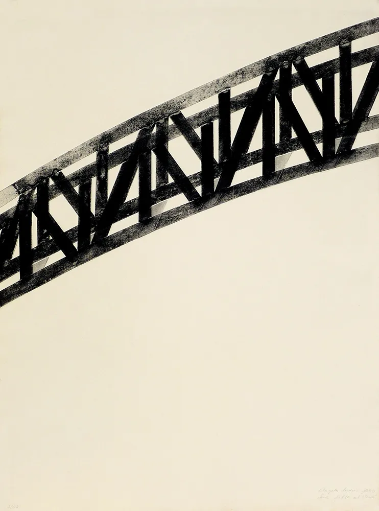 Etching Marco - Salto al vacío IV